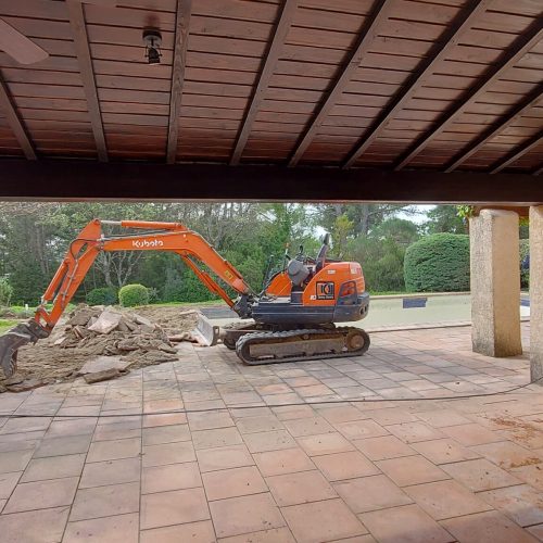 Terrassement et rénovation entreprise de maçonnerie Denis Detry